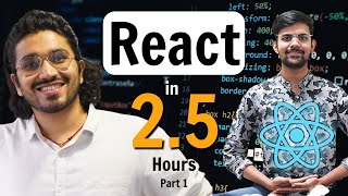 ReactJS Tutorial for Beginners  Learn React in 25 Hours  Part 1 [upl. by Samuelson]