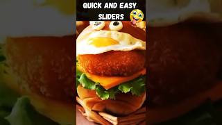 Quick And Easy Sliders Recipes food foodie [upl. by Meuse]