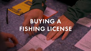 Buying a Fishing License [upl. by Ahteres]