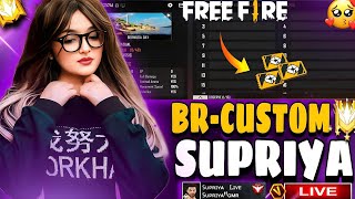 🛑FREE FIRE LIVE GIVEAWAY CUSTOME ROOM  FREE FIRE GIRL TEAM CODE GIVEAWAY freefirelive ffgirllive [upl. by Clayson]