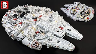 Ultimate Custom LEGO Millennium Falcon with Full Interior [upl. by Adaven129]