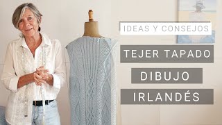 Idea para Tejer un Tapado 💡 Tejiendo Bien y Fácil con Ideas Lucila [upl. by Anes903]