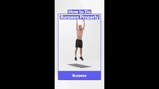 Burpees Exercise For Beginners [upl. by Garwood]