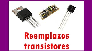 Transistor reemplazos equivalentes [upl. by Enelad]