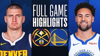 NUGGETS at WARRIORS  FULL GAME HIGHLIGHTS  February 25 2024 [upl. by Fidellas701]