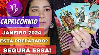 CAPRICÓRNIO • JANEIRO 2024• UMA GRANDE BÊNÇÃO VOCÊ VAI GANHAR UM BAITA PRESENTE [upl. by Norrehs]