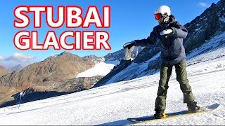 Stubai Glacier Snowboarding  Zoo Preview  New Pants  Burton Deep Thinker [upl. by Lebatsirhc]