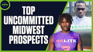 Top Prospects who have yet to commit in the Midwest  Football Recruiting Podcast [upl. by Tima]