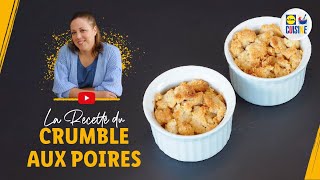 Crumble aux poires sans gluten 🍐  Lidl Cuisine [upl. by Nauqyt]