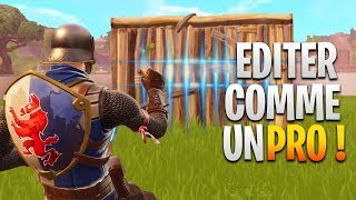 COMMENT EDITER LES CONSTRUCTIONS COMME UN PRO ASTUCE PARCOURS sur FORTNITE BATTLE ROYALE [upl. by Oterol]