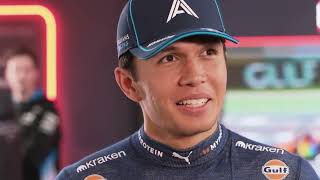 Alex Albon Qualifying Interview  2024 Bahrain Grand Prix [upl. by Latona675]