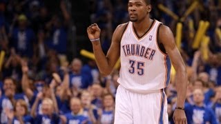 Durant shines as Thunder take game 3 [upl. by Oneladgam]