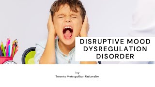 Disruptive Mood Dysregulation Disorder [upl. by Essy]