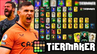 TIERLIST MEJORES PORTEROS EN FC MOBILE 24  QUE CARTAS VALEN LA PENA 🤔 [upl. by Noled215]