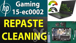 How to Repaste and Clean HP Pavilion Gaming 15 Ec0002  StepbyStep Guide🧹 [upl. by Nat587]