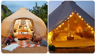 Outdoor Glamping Tent Setup Ideas That Will Elevate Your Camping Game [upl. by Aliuqaj]