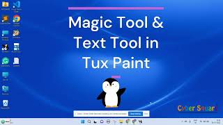 Unleash Creativity with the Magic Tool in Tux Paint [upl. by Yerxa744]