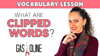 Clipped words in English  English Learning [upl. by Barbie957]