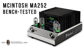 McIntosh MA252 Integrated Amplifier PUNISHED  Brooks Berdan Ltd [upl. by Franzoni663]