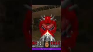 Cacodemon jumpscare gaming doom retro doomslayer games [upl. by Ahcire]