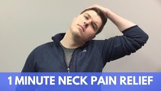 1 Minute Pain Relief Neck Stretches [upl. by Hsara]