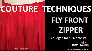 Fly Front Zipper Abridged Untitled video [upl. by Latihs]