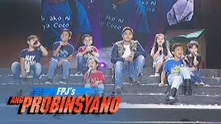 Coco Martin sings quotBatang Bata Ka Paquot with kids  FPJs Ang Probinsyano The Anniversary Concert [upl. by Nnanaej671]