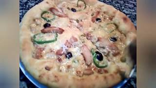 pizza boisé بيتزا بوازي و لا بالاحلام من مطبخ شهران [upl. by Aiciruam986]