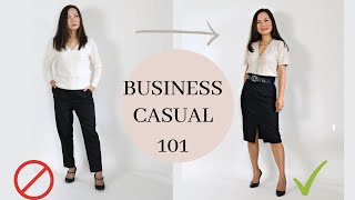 This will change how you dress for business casual and why you may be doing it wrong [upl. by Ellerahs]