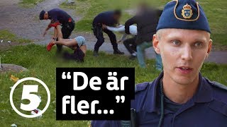 Södertäljepolisen  En felparkering urartar till bråk  discovery Sverige [upl. by Let]