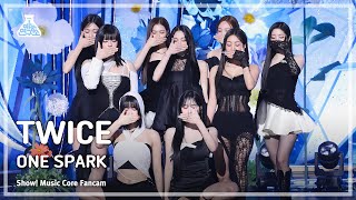 예능연구소8K TWICE 트와이스 – ONE SPARK 직캠  쇼 음악중심  MBC240302방송 [upl. by Eislrahc638]