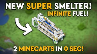 Minecraft Super Smelter Tutorial  FASTER 0Sec  23000 PERH [upl. by Wendt965]