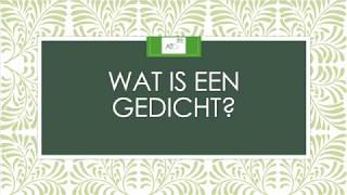 Wat is een gedicht Wat is poëzie  Gedichten voor kinderen [upl. by Akinnor]