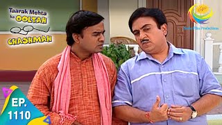 Taarak Mehta Ka Ooltah Chashmah  Episode 1110  Full Episode [upl. by Acinot]