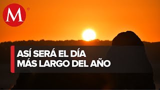 Solsticio de verano 2022 cuándo es el día más largo del año en México [upl. by Aienahs]