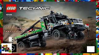 LEGO instructions  Technic  42129  4x4 MercedesBenz Zetros Trial Truck [upl. by Veronica]