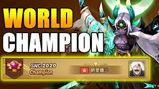 I Cleaved The 2020 World Champion In Summoners War [upl. by Ashlie]