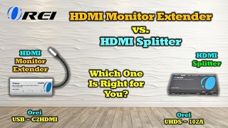 Difference between HDMI Splitter VS PC Extended Display [upl. by Frazier57]