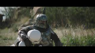 Boba Fett vs Stormtroopers  The Mandalorian Season 2 Episode 6 [upl. by Ifen]