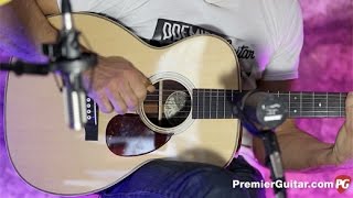 Review Demo  Collings OM2HT [upl. by Kanal43]