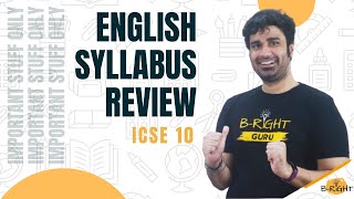 English Grammar Syllabus Review 2021  Important Stuff Only  ICSE 10 English Syllabus  Rohan Menon [upl. by Matazzoni]