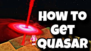 How to Get Quasar in Aura Craft Roblox  Quasar [upl. by Euqinomahs620]