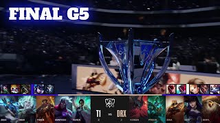 T1 vs DRX  Game 5  Grand Finals LoL Worlds 2022  DRX vs T1  G5 full game [upl. by Mercola671]