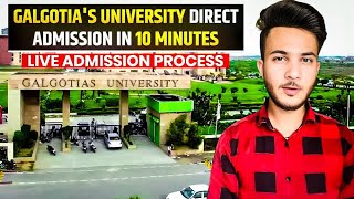 🔴GALGOTIAS UNIVERSITY DIRECT ADMISSION PROCESS LIVE ADMISSION 2024  NO FORM NO EXTRA CHARGES [upl. by Namara614]