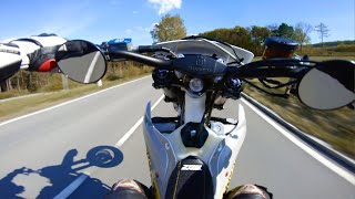 Husqvarna FE 350 RIDE RAW Sound SUPERMOTO [upl. by Sella]