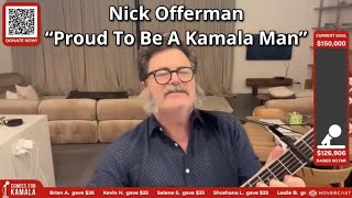 Nick Offerman  Proud To Be A Kamala Man [upl. by Brice]