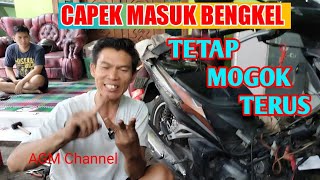 KELUAR MASUK BENGKEL‼️Motor injeksi mogok susah hidup [upl. by Erreit]