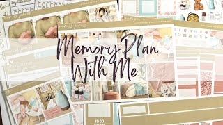 Memory Plan with Me  Ft Caress Press November 27 December 3 l Hot Mess PMS [upl. by Buyse735]