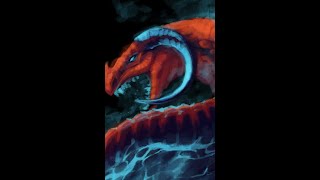 Dragon Painting Timelapse [upl. by Airad953]