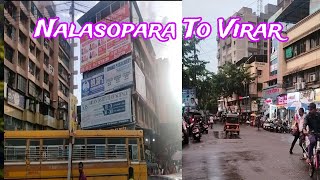 1 Sobtani unaoNalasopara To Virar city Market road 🛣️ [upl. by Bazluke]